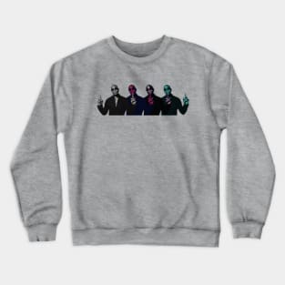 dave chapelle four color style Crewneck Sweatshirt